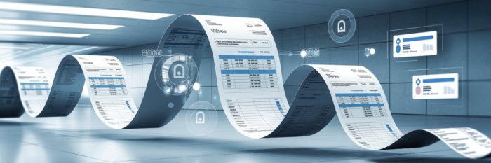 Illustration représentant la transition vers la facturation électronique en France